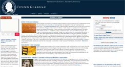 Desktop Screenshot of citizenguardian.serverbox.net